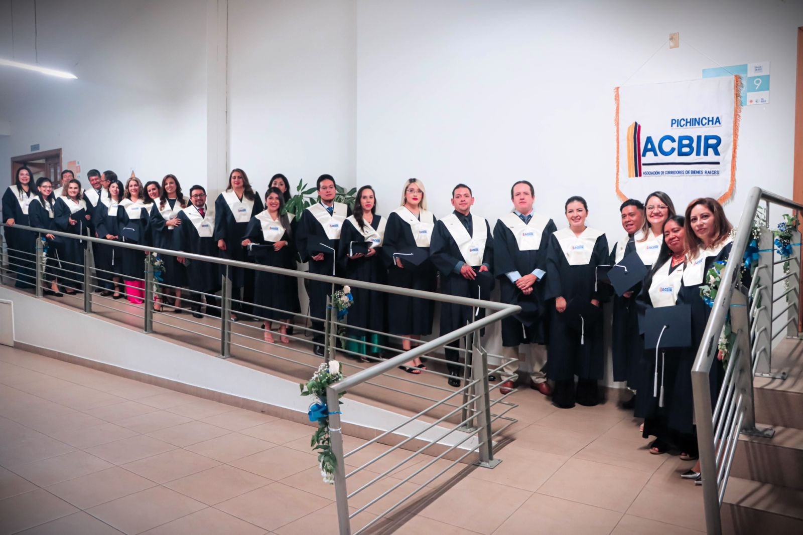 Graduación de la Promoción 46 de Corredores de Bienes Raíces de ACBIR  Pichincha