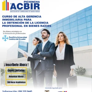 CURSO PARA LA OBTENCIÓN DE LICENCIA DE CORREDOR DE BIENES RAÍCES, AL PAGAR AL CONTADO O CON TARJETA (Obtienes un ahorro de $ 150.00 USD)
